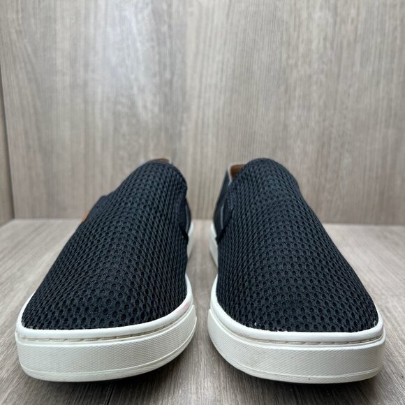 OluKai Pehuea Slip-on Sneaker Womens 9 Breathable Mesh Comfort Black 20271-4040 - Picture 4 of 13